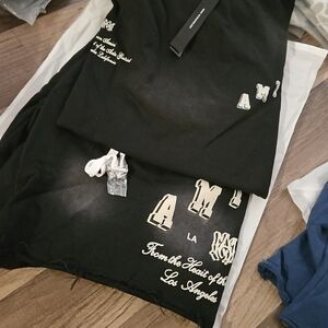 AMIRI Black Graphic Shirt